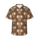 thumbnail image 1 of Balery Beautiful Owl Camisas hawaianas de manga corta para hombre, camisas playeras de corte holgado, camisas de vacaciones con botones,XX-Large, 1 of 7