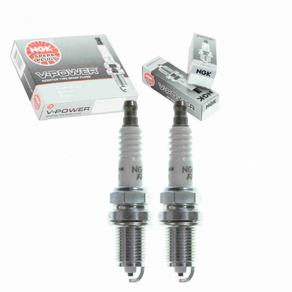 2 pc NGK 5155 V-Power Spark Plugs for 1835262T 241-603 3137 41-603 41-610 431 431S 5 7527 7557 7560 AGSP52C AGSP52CF6 F8DC FR3CLS FR3LS FR3LSJ FR3LSK FR4LS FR4LSJ FR5LS FR8DC FR8DCX FR8DX Q16PR-U