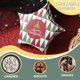thumbnail image 3 of Wosthever 20 piezas Cajas de regalo de Navidad Caja de dulces de Papá Noel Forma de estrella Cajas de Feliz Navidad Bolsas para el hogar Año nuevo Kits de decoración para fiestas No.08, 3 of 6