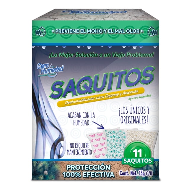 Deshumidificador Cero Humedad Saquitos 15 gr