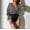 Beige, variant on BLTIBY Long Sleeve Bodysuit for Women Leopard Printed Thong Jumpsuit Tummy Control Seamless Shapewear V Neck Fashion Bodysuits Beige L