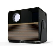 RCA 1080P FHD ROKU Smart Streaming Projector, 250 ANSI Lumens, Black