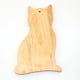 thumbnail image 2 of Tabla de cortar de madera con forma de gato para cocina y decoración del hogar, 2 of 5