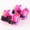 Red, variant on Adult and Children's Wind and Fire Wheel Rampage Shoes Colorful PU Glowing Roller Skating Popular Flash Roller Skating