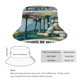 thumbnail image 2 of Donde Viven los Monstruos Sombrero bucket para adultos, gorra de protección solar, sombrero de pescador plegable para viajes al aire libre, pesca y actividades de verano, 2 of 6