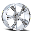 thumbnail image 4 of Ridler 695 17X8 5X120.65 0Et 83.82Cb Chrome, 4 of 4