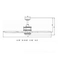 thumbnail image 5 of Vaxcel Curtiss 52 In. Black and Silver Industrial Indoor-Outdoor Wood Ceiling Fan with LED Light Kit and Remote, 5 of 9