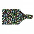 thumbnail image 1 of Colorful Cutting Board, Colorful Stars Pattern Celebration Theme Disco and Nightclubs Jolly Fun, Decorative Tempered Glass Cutting and Serving Board, Wine Bottle Shape, Multicolor, by Ambesonne, 1 of 1