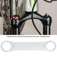 thumbnail image 6 of COSMOBETTY Stainless Steel Double Head Front Fork Spanner for Bike Use 24/26mm Silver, 6 of 8