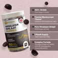 thumbnail image 4 of Shilajit Gummies 3000mg with KSM-66 Ashwagandha, Vitamin B6 & B12 – 60 Vegan Gummies – Energy & Vitality Support for Men & Women – Blackcurrant Flavour – Prowise, 4 of 7