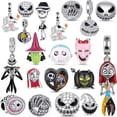 thumbnail image 1 of 2024 Nuevos abalorios de Pesadilla en Nochebuena compatibles con pulseras y collares de plata de ley 925 originales de Pandora, joyería DIY, 1 of 5