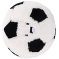 thumbnail image 2 of Cojín de peluche suave de fútbol para sala de estar, sofá y coche., 2 of 8