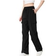 thumbnail image 2 of Nmnitkp Cargo Pants Women Oversized High Quality Fabric Women's Pants Joggers Fall Fashion Outfits Y2k Clothes 2025 High Quality Fabric Sweatpants Women with Pockets, 2 of 5