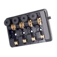 thumbnail image 3 of Lefu Professional Travel Bass Bridge 4String Headless Brass Roller Saddle Guitar Part, 3 of 10