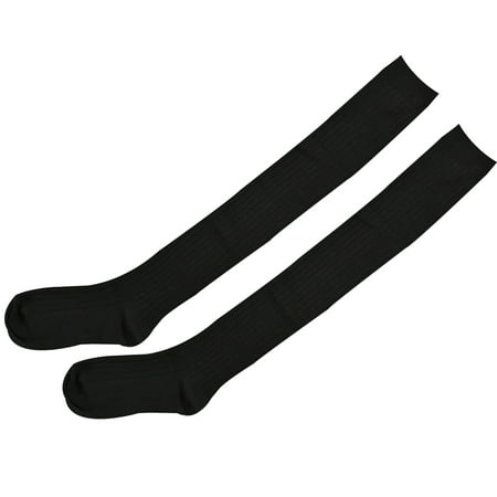 

1 Pair Women Solid Over Knee High Socks Spring Autumn Winter Warm Knit Soft Thigh High Long Stockings