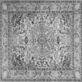 thumbnail image 1 of Ahgly Company Indoor Square Persian Gray Traditional Area Rugs, 8' Square, 1 of 1