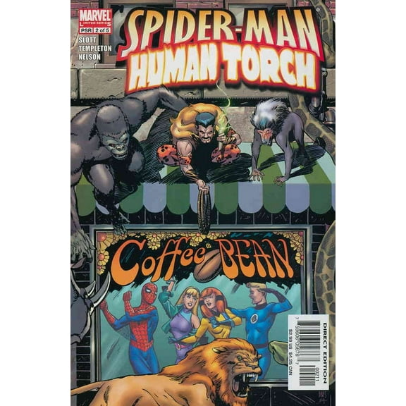 Spider-Man/Human Torch #2 VF ; Marvel Comic Book