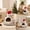 Gray, variant on Christmas Tree Cat Bed with Bow - Winter Warm House for Cats, Soft Enclosed Sleeping House with Removable Cushion Non-Slip Base