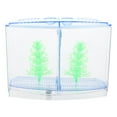 thumbnail image 1 of PEACNNG Acrylic Desktop Betta Fish Tank with LED Light for Home/Office, 1 of 7