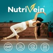 NutriVein Organic Sea Moss 1600 mg Gut and Thyroid Support 120 Capsules