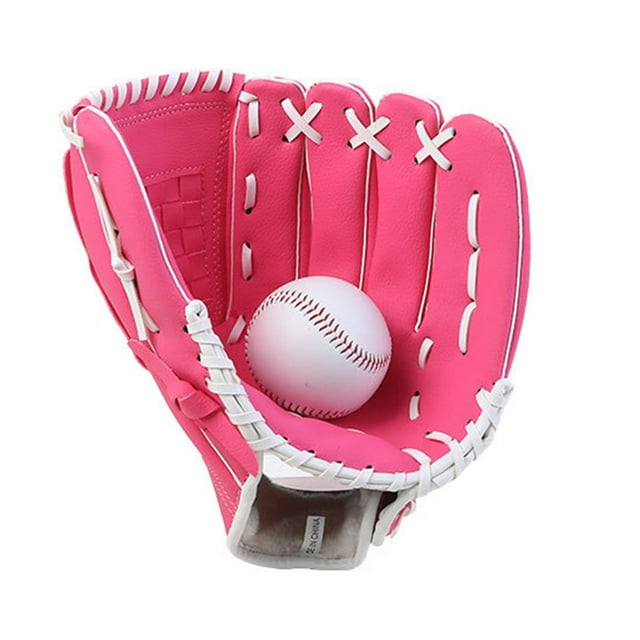 Guante de béisbol grueso/guante de softball suave flexibilidad de cuero para y niñas 125 pulgadas Cola guantes de beisbol
