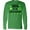 Kelly Green, variant on Bring on the Shenanigans St. Patrick's Day Shamrocks Long Sleeve T-Shirt