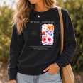thumbnail image 3 of Jollimate God's Plan Sweatshirt, Floral Christian Crewneck, Jesus Lover Gift, Religious Gift, 3 of 6