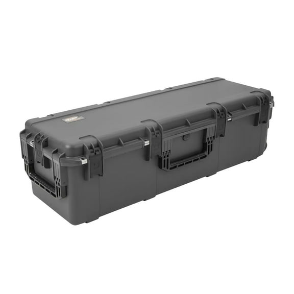 SKB Hard Protective Storage Case with Foam and Wheels, iSeries, Dark Gray