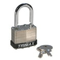 thumbnail image 2 of Trimax TLM100 Dual Locking 40mm Solid Steel Laminated Padlock with 1" x 1/4" Dia. Shackle, 2 of 2