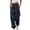 Navy, variant on JIUKE Womens Sweatpants Drawstring High Waisted Baggy Workout Solid Color Athletic Jogger Trousers with Pockets