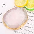 thumbnail image 4 of Fugacal Nail Art Palette, Nail Polish Makeup Pallete Manicure Nail Diy Tool Resin Nail Art Palette Paint Drawing Color Dish Golden Edge For Nail Diy Design Nail Art(04) Fugacal No se aplica, 4 of 6