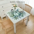 thumbnail image 2 of BANET Pumpkin Square Table,Thanksgiving Square Table, Linen Dresser Scarf Waterproof Square Table for Kitchen Dining Party White, 2 of 7
