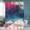 thumbnail image 1 of Floral Metal Cut Art Shower Curtain Bedroom Decoration Waterproof Polyester Bathroom Curtain, 1 of 6