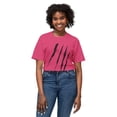 thumbnail image 3 of Effete Feline Claw Marks Scratch Unisex HD Cotton™ T-shirt, 3 of 6