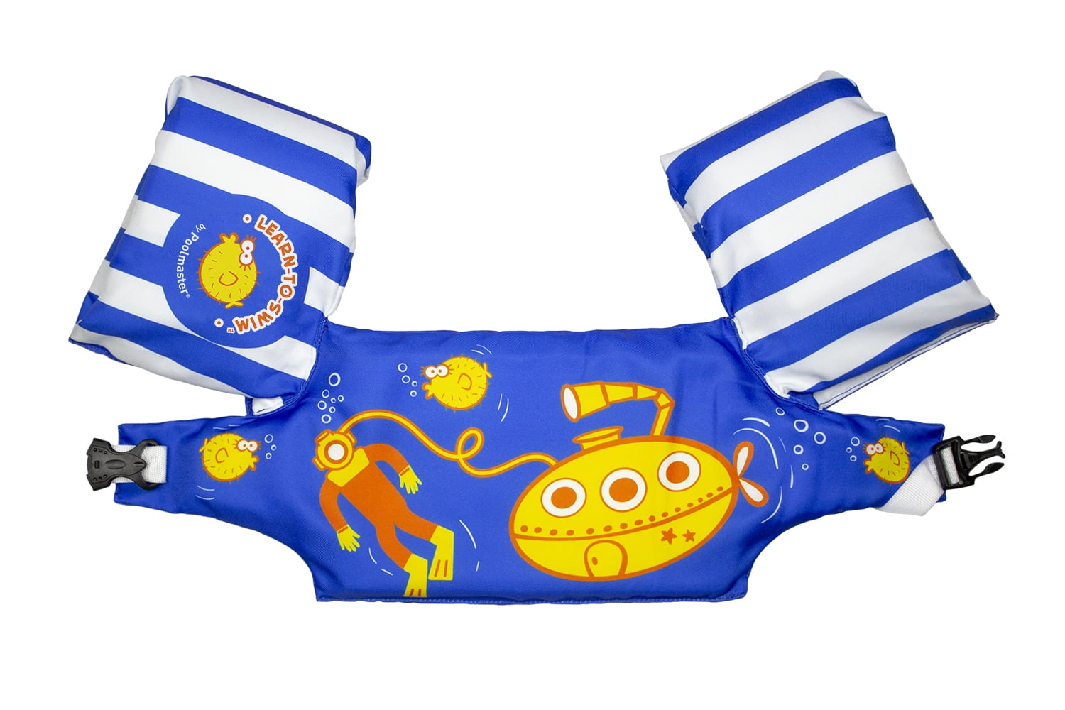 Poolmaster Learn-to-Swim Lil' Splashers Swimming Pool Float Training Aid, Blue