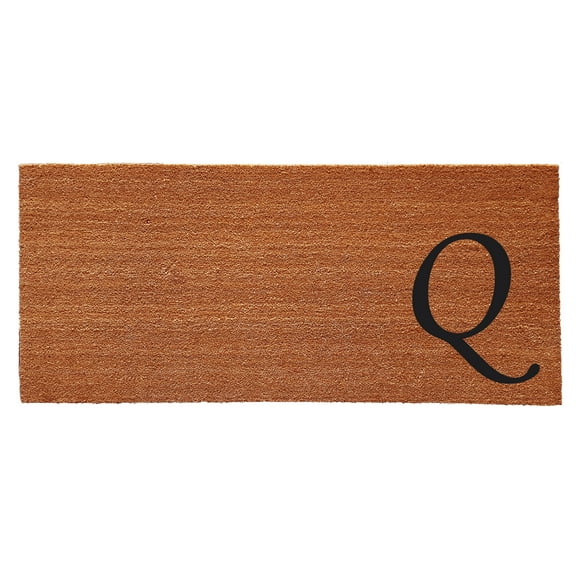 Urban Chic Monogram Doormat (Letter Q)