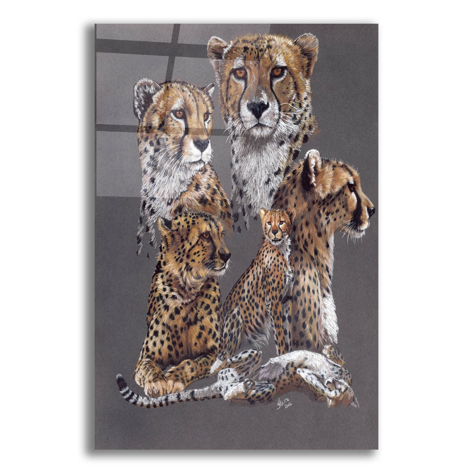 Epic Art Swiftly by Barbara Keith Acrylic Glass Wall Art 12 x16