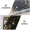 thumbnail image 4 of ROMANSENTIAL 1Set Photo Frame Nail Black Boxed Durable Iron Nails for Home Use Picture Hooks, 4 of 4