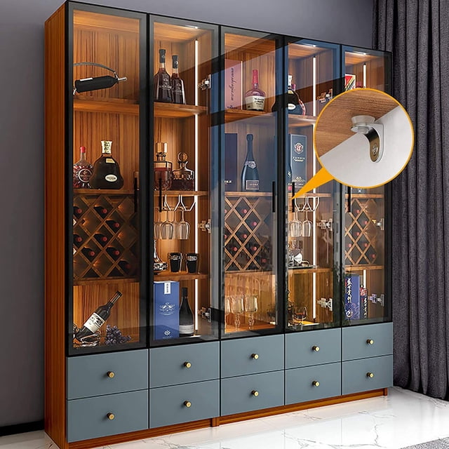 60 Pieces Glass Shelf Bracket with Sucker Glass Shelve Support Right Angle Fixing Brackets for Kitchen Cabinets Cupboard