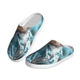 thumbnail image 2 of Picia Stylish Dog in Denim Outfit for Women's Lamb-hug Comfy Fleece House Slippers Memory Foam, Slip-on House Shoes Indoor Outdoor-42/43, 2 of 7