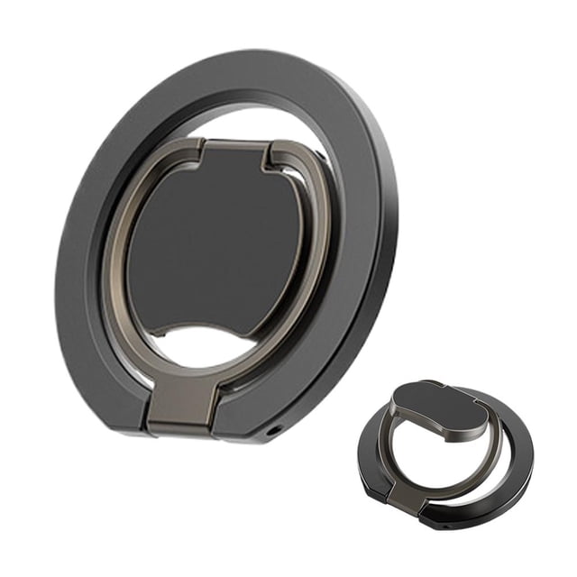 Magnetic Phone Ring Holder for MagSafe, Rotation Cell Phone Grip Stand, Strong Magnet Two-Sided Finger Ring Holder for iPhone Accessories