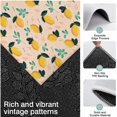 thumbnail image 3 of Yellow Lemon Fruit Leaves LightPink Pattern Kitchen Rugs Sets Of 3,Kitchen Runner Rugs Non Skid Washable,Decorative Kitchen Floor Mats for Kitchen,Sink,Laundry,17"x30"+ 17"x47" + 17"x59", 3 of 6