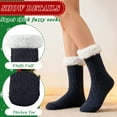 thumbnail image 6 of TRANSLINK Slipper Socks for Women with Gripper Winter Non Slip Thick Fuzzy Socks Warm Cozy Christmas Gift, 6 of 8