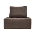 thumbnail image 1 of Sillón De Espuma Comprimida Al Vacío 1 Plaza Japandi Stova Medium Brown, 1 of 6