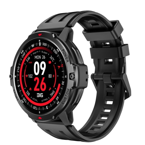 Laatikui C31 Smart Watch Waterproof Outdoor Sports Tracker1.46 Inch Compass Smart Watch