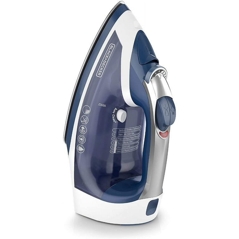 BLACK+DECKER Xpress Steam Cord Reel Iron with Nonstick