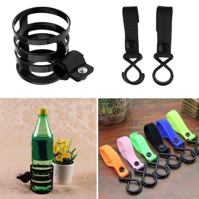 Soporte para Botellas de Agua para Bicicletas, Jaula Y 2 Clips de Suspensión - Soporte Ajustable para Manillares de Bicicleta - Fácil de Instalar Y Us Soledad Soporte para botella de bicicleta