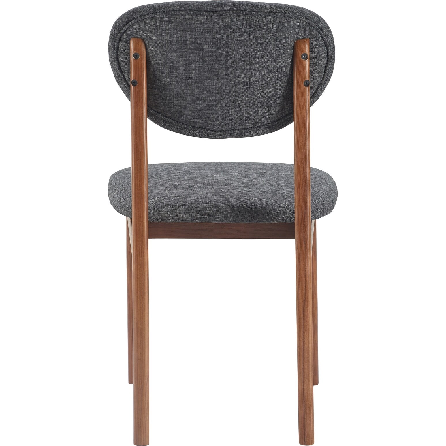 Elle Decor Coralie Dining Chair Set of 2 Charcoal