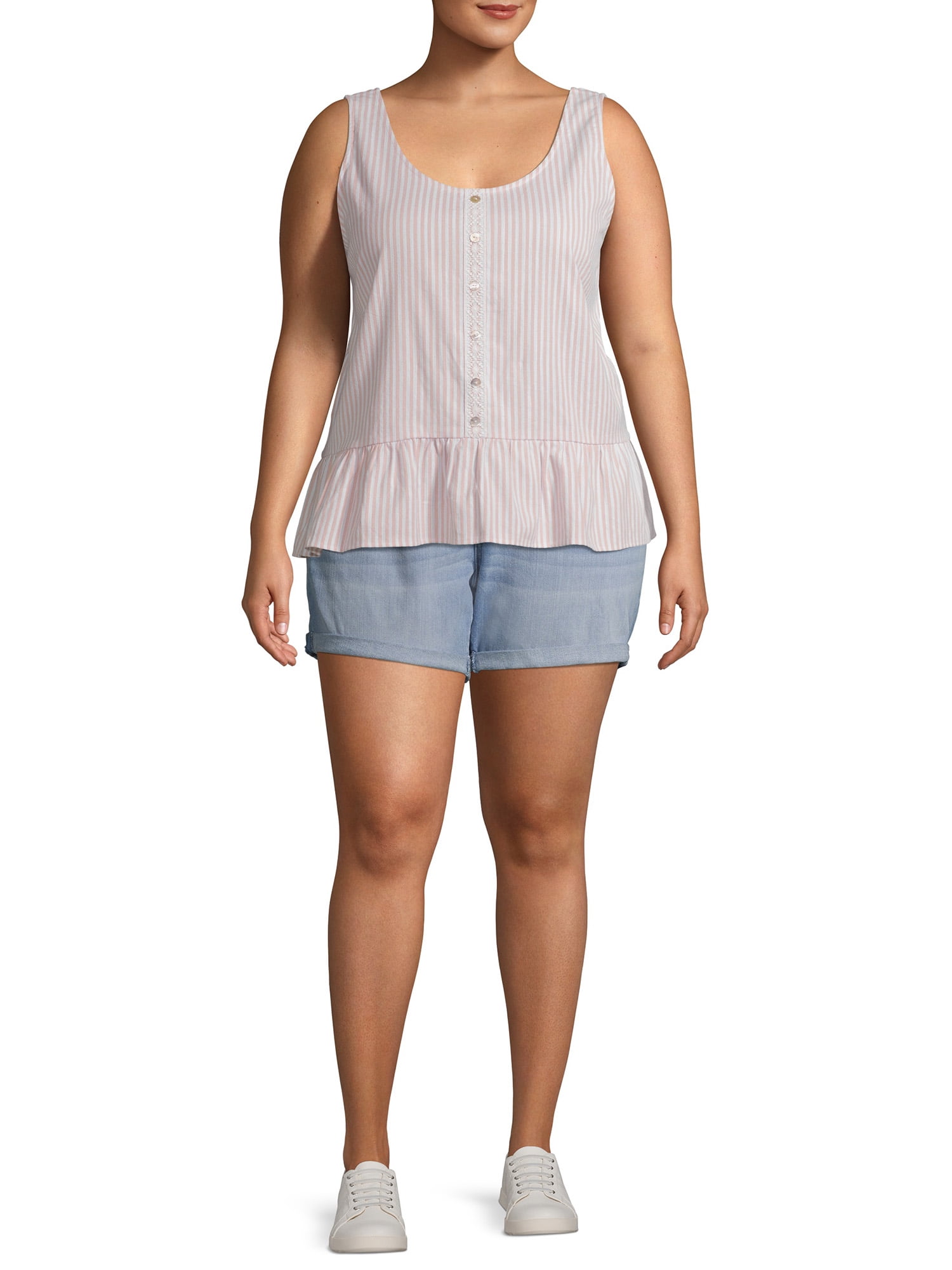 plus size mom shorts