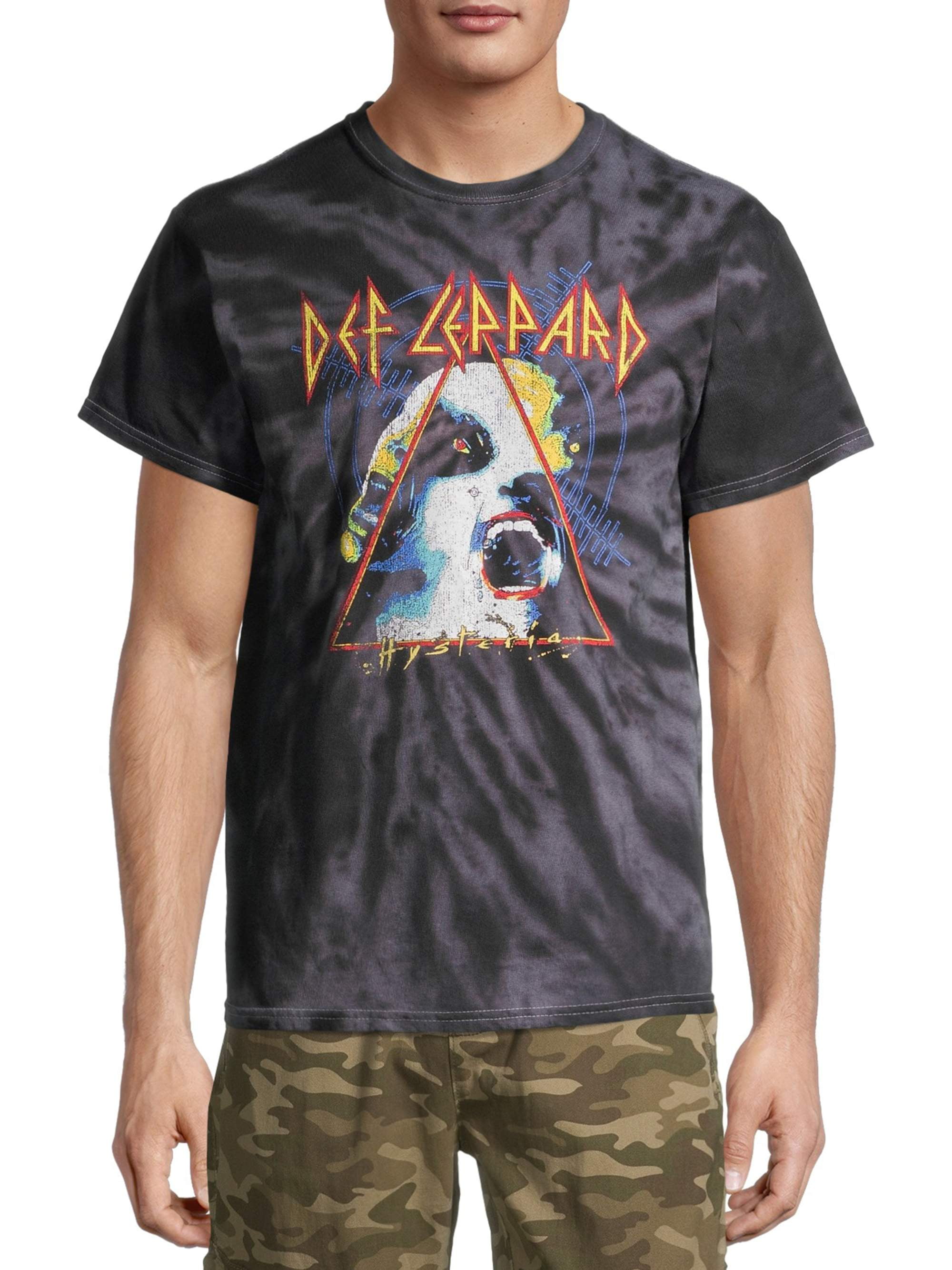men def leppard t shirt